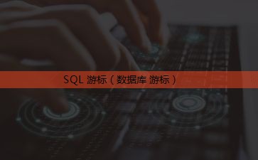 SQL 游标（数据库 游标）